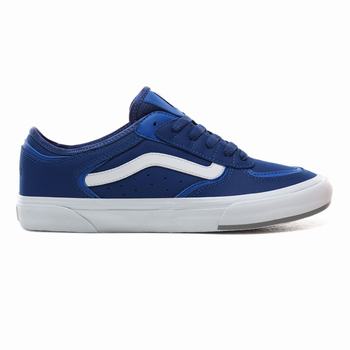 Damske Tenisky Vans 66/99/19 Rowley Classic Modre/Siva VA68HGXAV